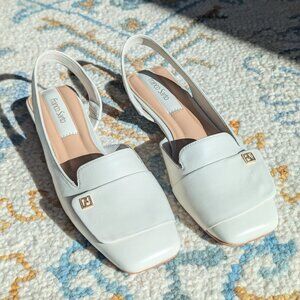 Franco Sarto Teagan Slingback Shoes, 6.5M, never worn, tiny scuff